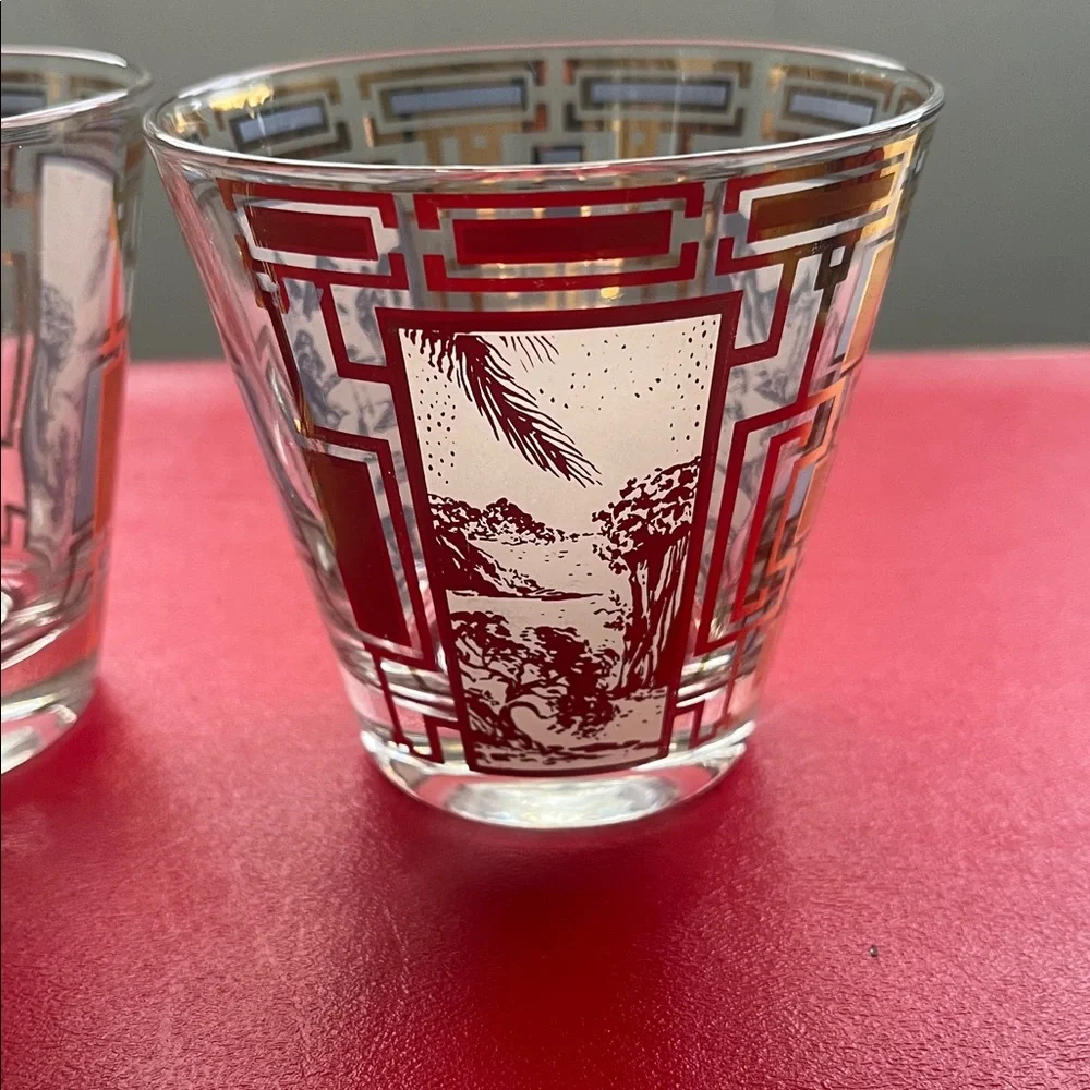 Georges Briard Drinking Glasses set of 3